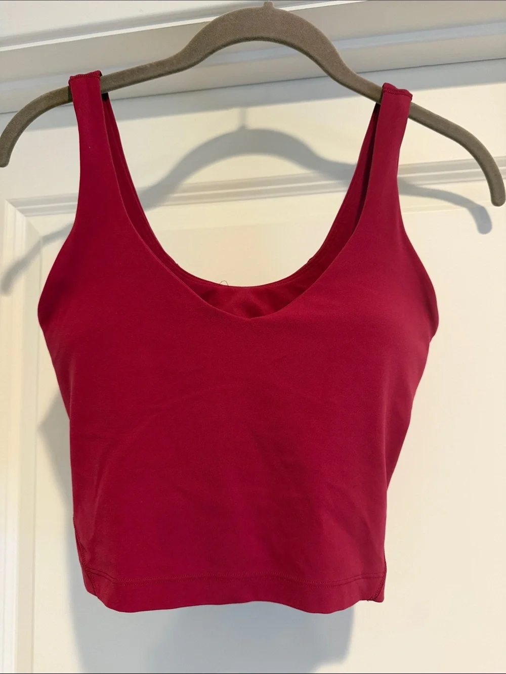 Lululemon Align Tank Top in Pomegranate